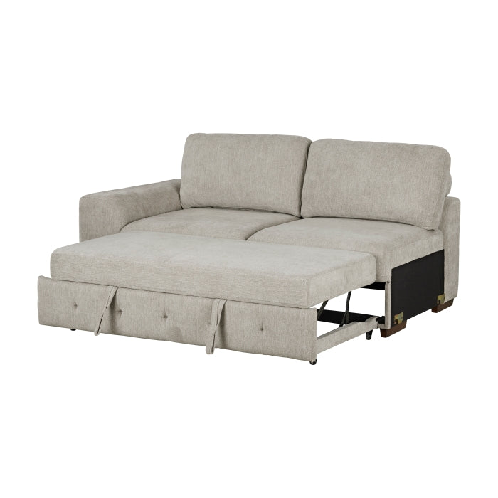 9624TP*52L1ACRC (5)5-Piece Sectional with Right Chaise and Pull-out Bed - 9624TP*52L1ACRC