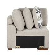 9624TP*52L1ACRC (5)5-Piece Sectional with Right Chaise and Pull-out Bed - 9624TP*52L1ACRC
