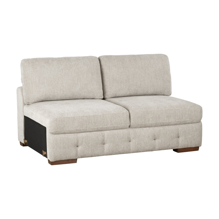 9624TP*52L1ACRC (5)5-Piece Sectional with Right Chaise and Pull-out Bed - 9624TP*52L1ACRC