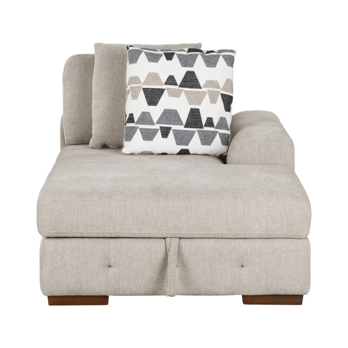 9624TP-RC Right Side Chaise with Hidden Storage - 9624TP-RC