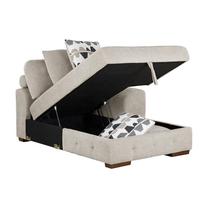 9624TP-RC Right Side Chaise with Hidden Storage - 9624TP-RC