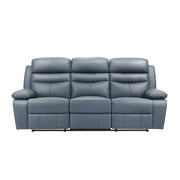 9628BUE*2 2pc Set: Sofa, Love - 9628BUE*2
