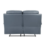 9628BUE*2 2pc Set: Sofa, Love - 9628BUE*2