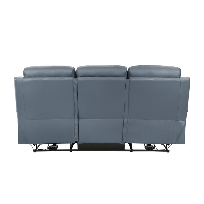 9628BUE*2PW 2pc Set: Sofa, Love (Power) - 9628BUE*2PW