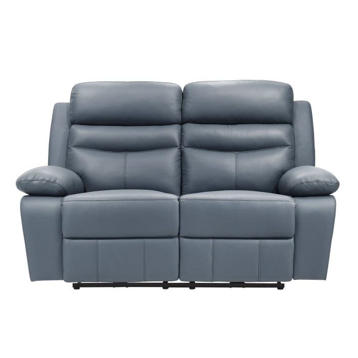 9628BUE*2PW 2pc Set: Sofa, Love (Power) - 9628BUE*2PW