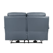 9628BUE*2PW 2pc Set: Sofa, Love (Power) - 9628BUE*2PW