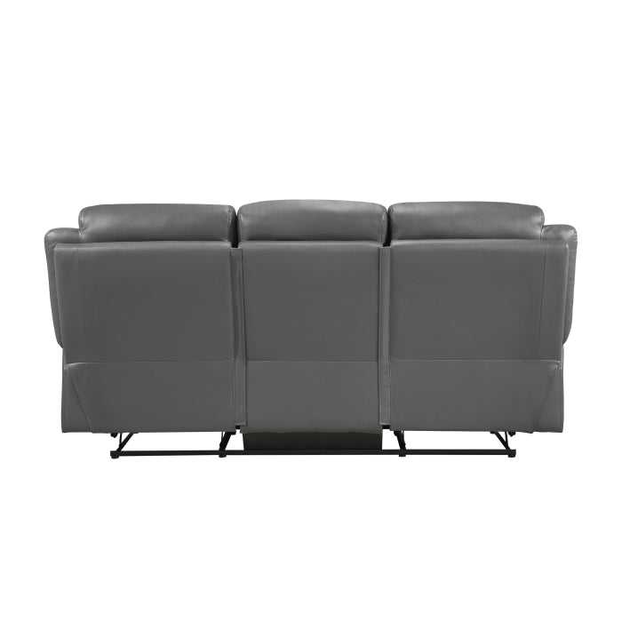 9629DGY*2 2pc Set: Sofa, Love - 9629DGY*2