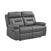 9629DGY*2 2pc Set: Sofa, Love - 9629DGY*2