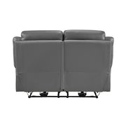 9629DGY-2PW Power Double Reclining Love Seat - 9629DGY-2PW