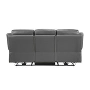 9629DGY-3PW Power Double Reclining Sofa - 9629DGY-3PW