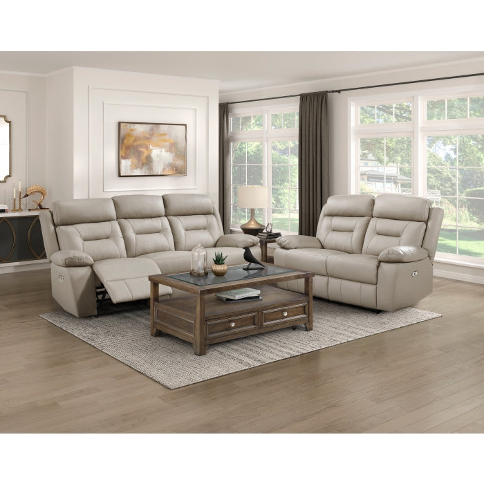 9629LTE-3PW Power Double Reclining Sofa - 9629LTE-3PW