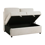 9630BE*3LC2R (3)Sectional with Left Chaise, Pull-out Bed, Hidden Storages  and Shelves, Charging Ports - 9630BE*3LC2R