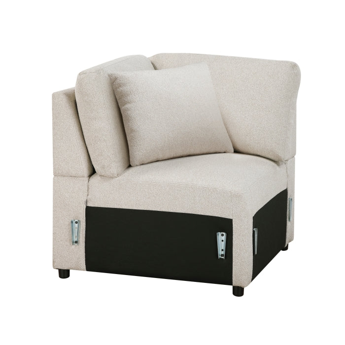 9630BE*42LRC (4)Sectional with Right Chaise, Pull-out Bed, Hidden Storages and Shelves, Charging Ports - 9630BE*42LRC