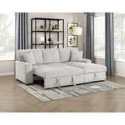 9633MNB*22LRC (2)2-Piece Sectional with Pull-out Bed and Right Chaise with Hidden Storage - 9633MNB*22LRC