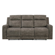 9635BR*2 2pc Set: Sofa, Love - 9635BR*2