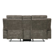 9635BR*2 2pc Set: Sofa, Love - 9635BR*2