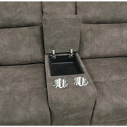 9635BR-2 Double Reclining Love Seat with Center Console - 9635BR-2
