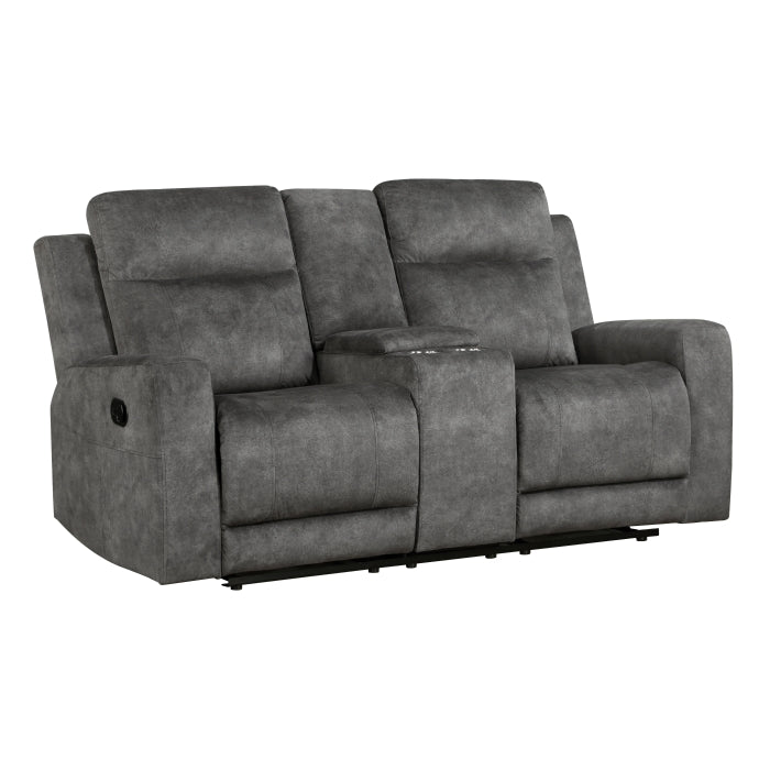 9635DG*2 2pc Set: Sofa, Love - 9635DG*2