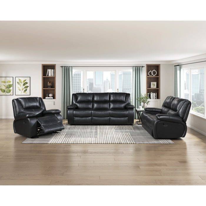 9639BK-1 Glider Reclining Chair - 9639BK-1