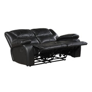 9639BK-2 Double Reclining Love Seat - 9639BK-2