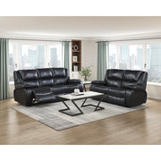 9639BK-2 Double Reclining Love Seat - 9639BK-2