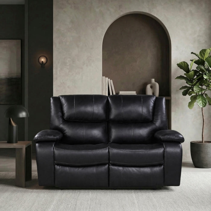 9639BK-2 Double Reclining Love Seat - 9639BK-2