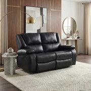 9639BK-2 Double Reclining Love Seat - 9639BK-2