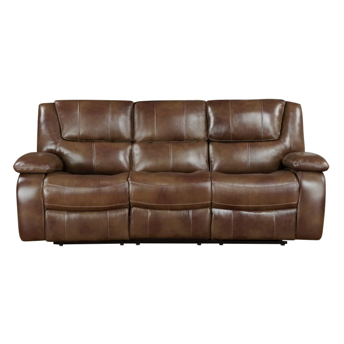 9639BR*2 2pc Set: Sofa, Love - 9639BR*2