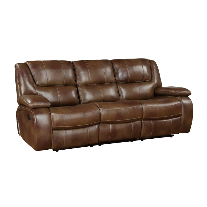 9639BR*2 2pc Set: Sofa, Love - 9639BR*2