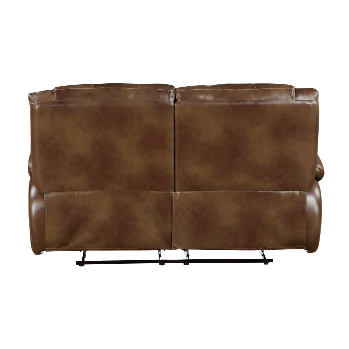 9639BR*2 2pc Set: Sofa, Love - 9639BR*2