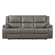 9639GY*2 2pc Set: Sofa, Love - 9639GY*2