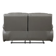 9639GY*2 2pc Set: Sofa, Love - 9639GY*2