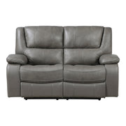 9639GY-2 Double Reclining Love Seat - 9639GY-2