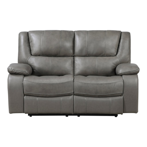 9639GY-2 Double Reclining Love Seat - 9639GY-2