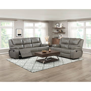 9639GY-2 Double Reclining Love Seat - 9639GY-2