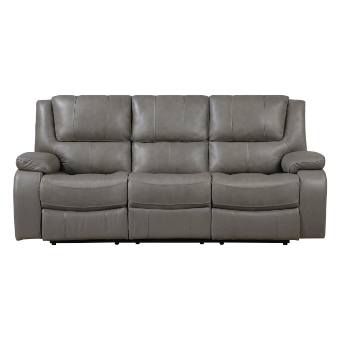 9639GY-3 Double Reclining Sofa - 9639GY-3