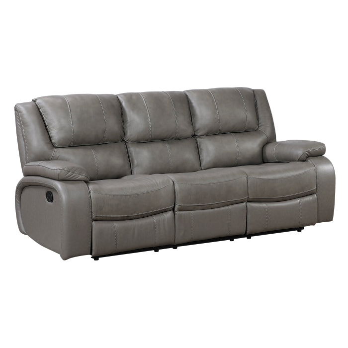 9639GY-3 Double Reclining Sofa - 9639GY-3
