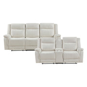 9646BE*2 2pc Set: Sofa, Love - 9646BE*2