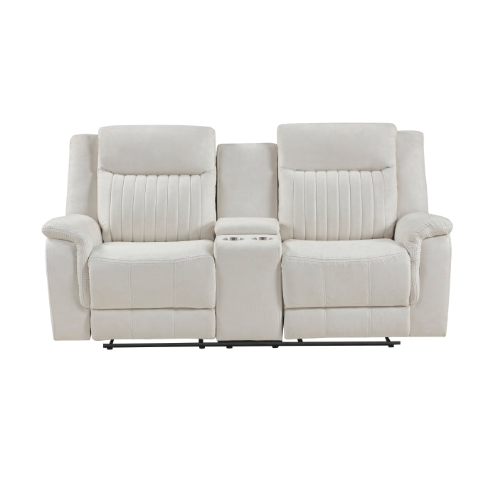 9646BE-2 Double Reclining Love Seat with Center Console - 9646BE-2