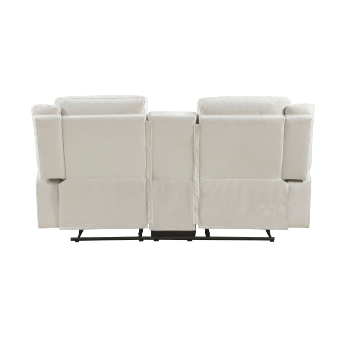 9646BE-2 Double Reclining Love Seat with Center Console - 9646BE-2