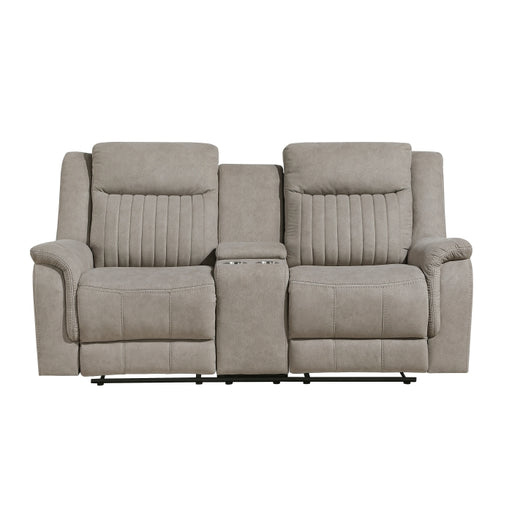 9646DV-2 Double Reclining Love Seat with Center Console - 9646DV-2