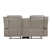 9646DV-2 Double Reclining Love Seat with Center Console - 9646DV-2