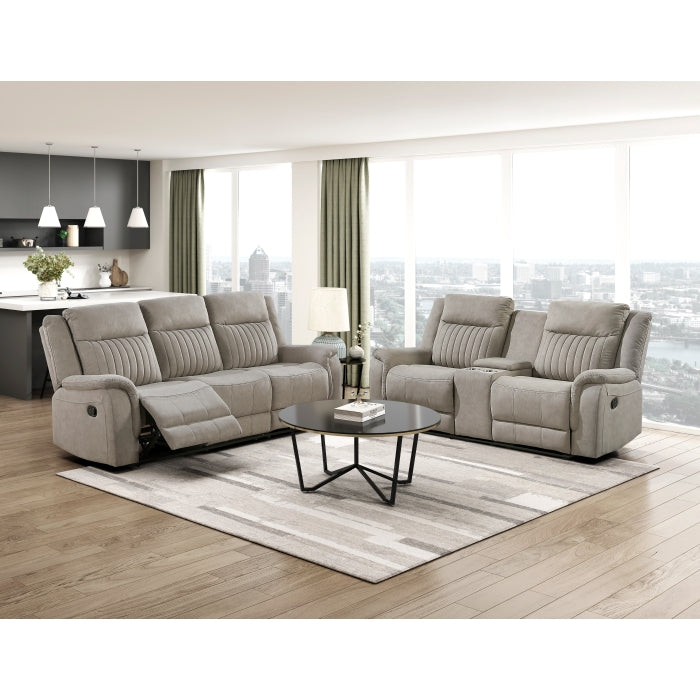 9646DV-2 Double Reclining Love Seat with Center Console - 9646DV-2
