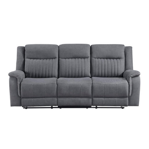 9646GY-3 Double Reclining Sofa - 9646GY-3