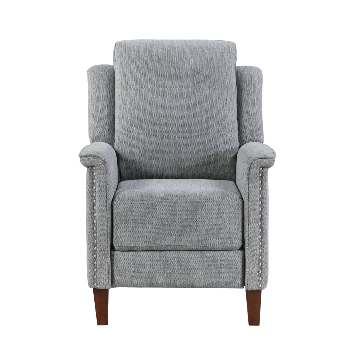9657GY-1PB Push Back Reclining Chair - 9657GY-1PB