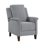 9657GY-1PB Push Back Reclining Chair - 9657GY-1PB