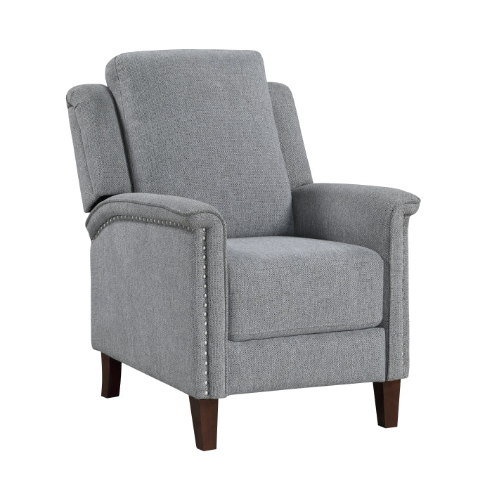 9657GY-1PB Push Back Reclining Chair - 9657GY-1PB