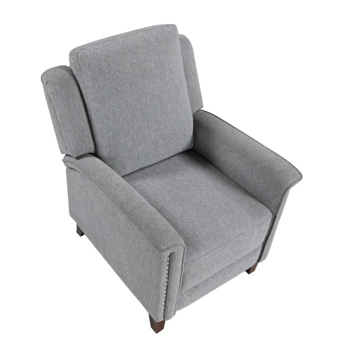 9657GY-1PB Push Back Reclining Chair - 9657GY-1PB