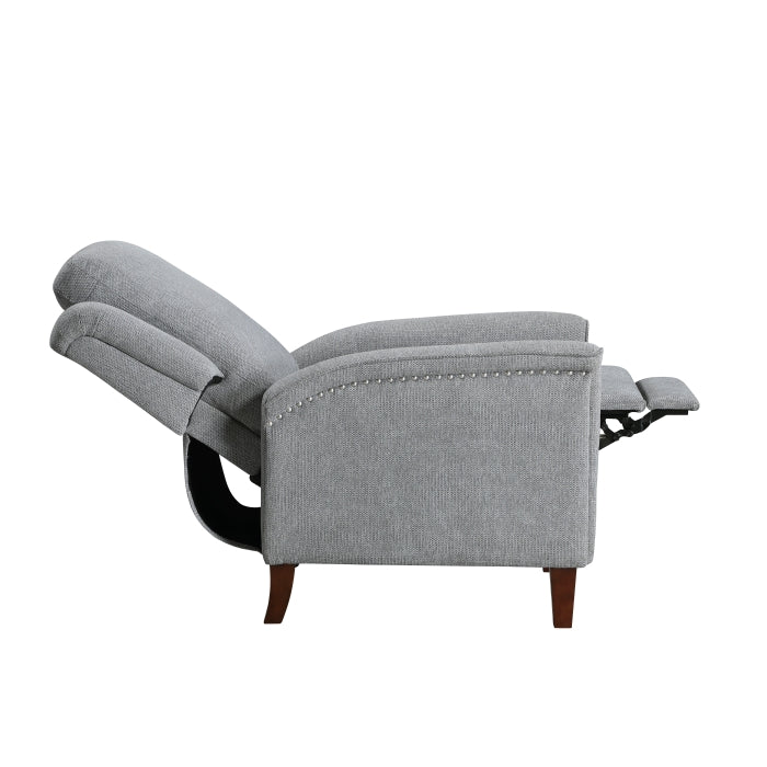 9657GY-1PB Push Back Reclining Chair - 9657GY-1PB