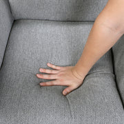 9657GY-1PB Push Back Reclining Chair - 9657GY-1PB